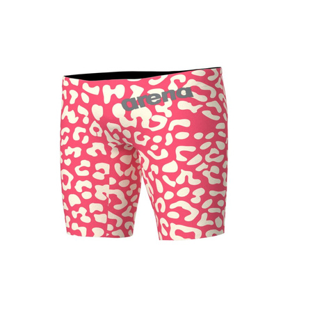 Strój startowy męski Arena Men's Powerskin Carbon Air2 Le Jammer Leopard Geranium