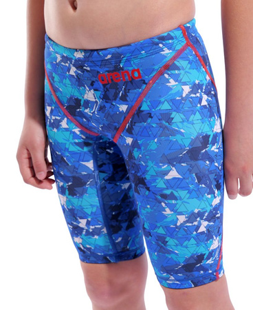 Chłopięcy strój startowy Arena Boy's Powerskin ST Next LE Jammer Junior Splashy Multicolor