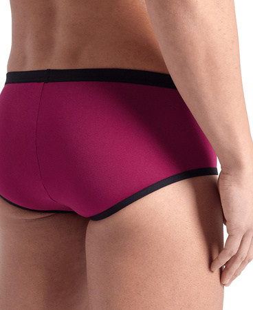 Kąpielówki męskie slipy kąpielowe sportowe na basen Arena Big Logo Red