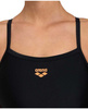 Strój kąpielowy damski Arena Women's Solid Swimsuit Lightdrop Back B Black