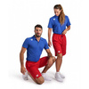 Szorty sportowe Arena Unisex Team Bermuda Panel Red