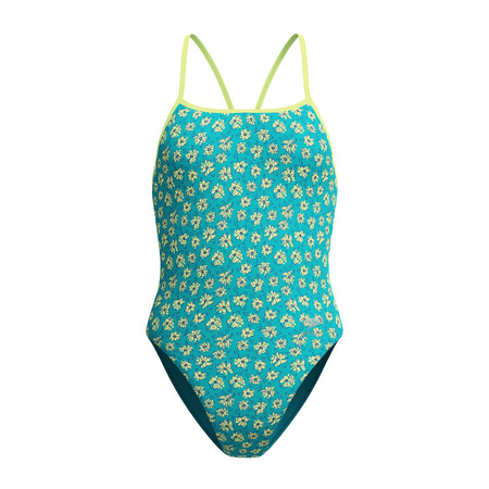 Strój kąpielowy jednoczęściowy damski na basen Speedo Printed Turnback