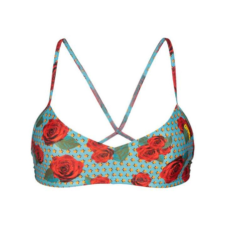 Góra od stroju kąpielowego damskiego Arena Women's Bandeau Live Martinica Multi