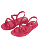 Sandałki damskie Ipanema Meu Sol Flatform AD Dark Pink Green