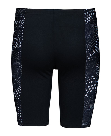 Kąpielówki chłopięce Arena Boy's Fireflow Swim Jammer Black Team Black
