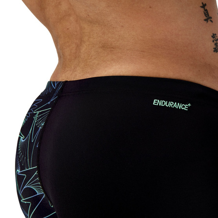 Kąpielówki męskie spodenki kąpielowe Speedo HyperBoom Black Green