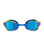 Okulary pływackie dla dzieci Arena Junior Python Mirror Blue Blue Lime