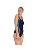 Strój kąpielowy damski Speedo Shaping Laneback Navy