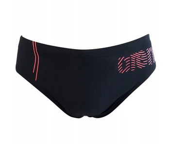 Slipy kąpielowe chłopięce kąpielówki na basen Arena Boy's Shading Black Red