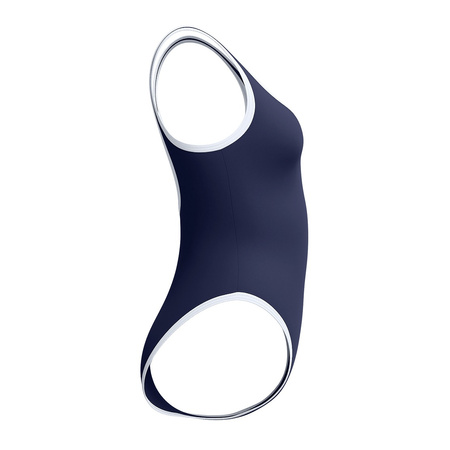 Strój kąpielowy jednoczęściowy damski na basen Speedo Solid Scoop Navy