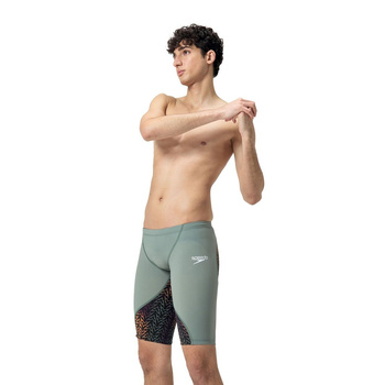 Strój pływacki startowy Męski Speedo Lzr Ignite Green