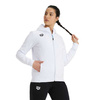 Damska bluza sportowa Arena Women's Team Hooded Jacket Panel White