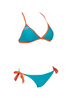 Strój kąpielowy damski Arena Women's Icons Team Stripe Triangle Two Pieces Galapagos Floreale