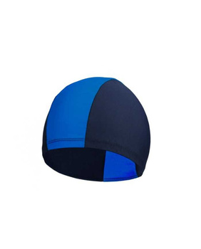 Czepek pływacki materiałowy na basen Aqua-Sport Swim Cap Polyester Navy-Blue