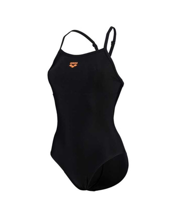 Strój kąpielowy damski Arena Women's Solid Swimsuit Lightdrop Back B Black