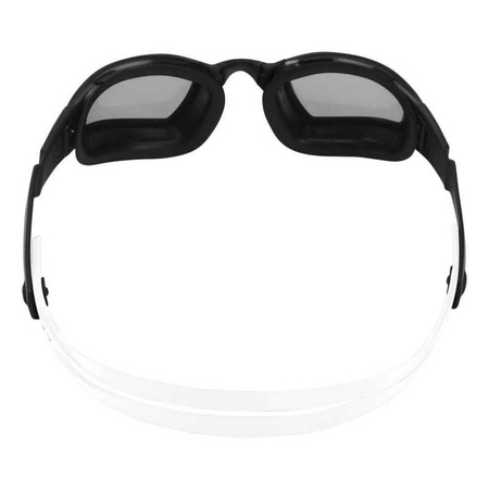 Okulary pływackie na basen aqua sphere ninja titanium mirror