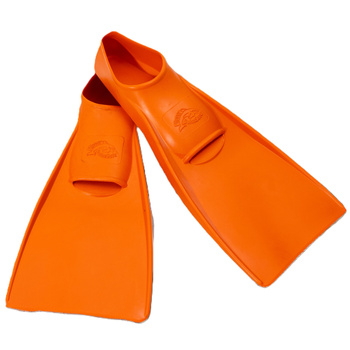 Płetwy treningowe długie pływackie na basen unisex Flipper Orange
