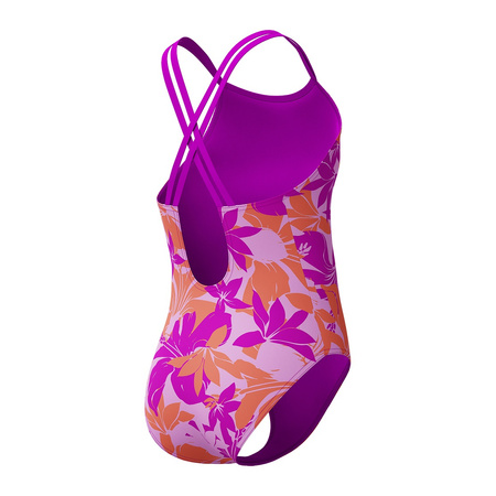 Strój kąpielowy jednoczęściowy dziewczęcy na basen Speedo Twinstrap