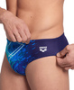 Kąpielówki slipy męskie Arena Men's Funny Spot Briefs Navy Multi