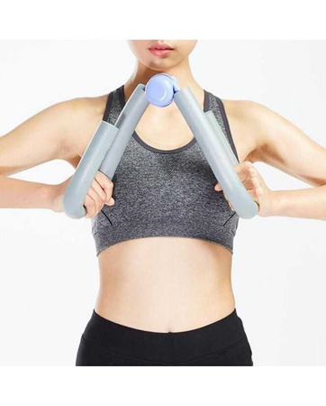 Motylek agrafka do ćwiczeń Aqua-Sport Powerstrech Leg Beautifier Grey