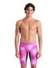 Spodenki kąpielowe męskie Arena Men's Swim Jammer Allover Print Shocking Pink Multi Black