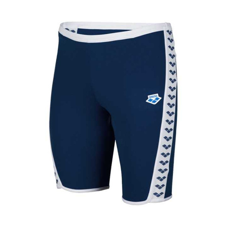 Spodenki kąpielowe męskie Arena Men Icons Swim Jammer Solid Navy White