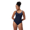 Strój kąpielowy jednoczęściowy damski na basen Speedo Aquanite Navy