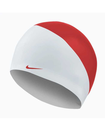 Czepek pływacki unisex Nike Slogan Habanero Red