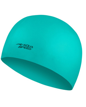 Czepek pływacki unisex Aqua Speed Mega Turquoise kol.12