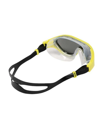 Okulary maska pływacka na basen Arena The One Silver Soft Green Black