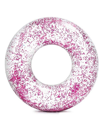 Koło z brokatem do nauki pływania na basen Intex