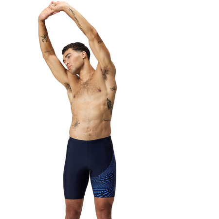 Kąpielówki męskie spodenki kąpielowe Speedo Medley Logo Jammer Blue Navy