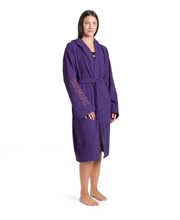 Szlafrok basenowy Arena Unisex Zeppelin Light Robe Violet Calypso Violet