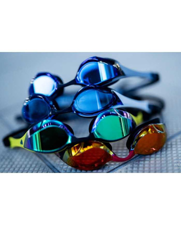 Okulary pływackie na basen Arena Cobra Edge Swipe Smoke White Gold