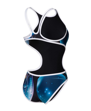 Damski strój kąpielowy na basen jednoczęściowy kostium One Arena Blue