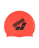 Czepek silikonowy Arena Big Logo Cap Bright Coral Asphalt