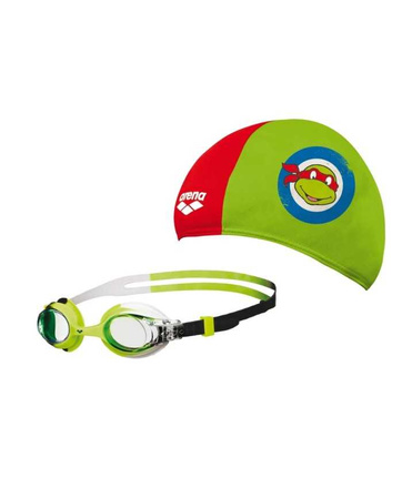 Zestaw pływacki dla dzieci Arena Pool Set Junior Cartoon Turtles