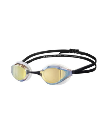 ARENA OKULARY PYTHON MIRROR GOLD WHITE BLACK 