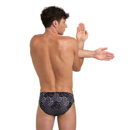 Slipy kąpielowe męskie Arena Men's Kikko Pro Swim Briefs Black