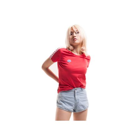 Koszulka damska Arena Women's T-shirt Team Icons Red White Red