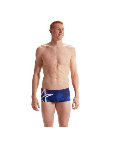 Kąpielówki męskie spodenki kąpielowe Speedo Placement Digital Black Blue