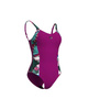 Strój kąpielowy damski Arena Women's Bodylift U Back Grape Violet