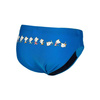 Slipy kąpielowe chłopięce Arena Kids Boy's Friends Swim Briefs Graphic Turquoise