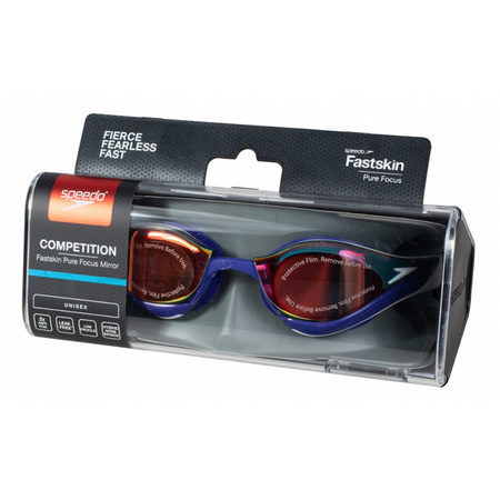 Okulary pływackie na basen Speedo Fastkin Hyper Elite Grey