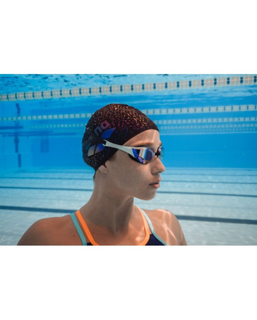 Okulary pływackie Arena Cobra Edge Swipe Mirror Emerald Peacock Black