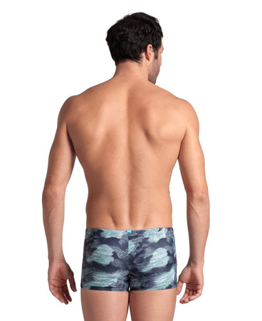 Kąpielówki bokserki męskie Arena Men's Short Allover Asphalt Multi