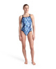 Strój kąpielowy damski Arena Women's Pacific Superfly Back Black Blue
