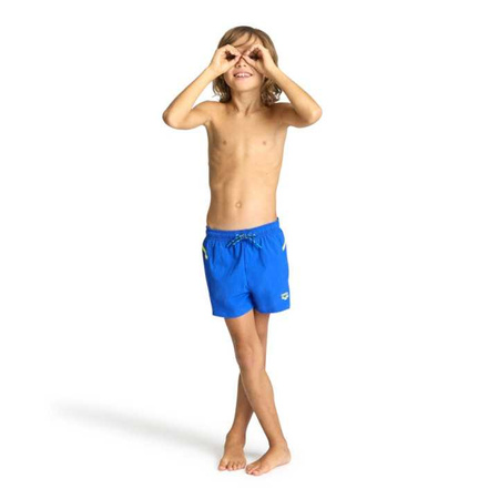 Spodenki szorty chłopięce Arena Boy's Pro File Beach Short Neon Blue Soft Green
