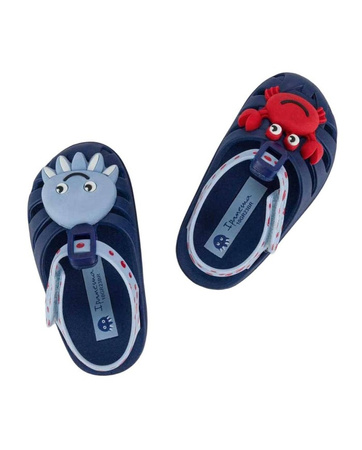 Klapki sandałki dziecięce Ipanema Summer XIII Baby Blue Light Blue