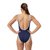 Strój kąpielowy jednoczęściowy damski na basen Speedo Solid Scoop Navy